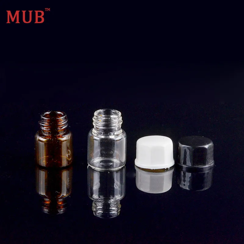 MUB - Wholesale 1ml (300 pieces/lot) Empty Cosmetic Containers Bottle Mini Glass Bottles For Perfume Contenitori Cosmetici Vuoti
MUB - Wholesale 1ml (300 pieces/lot) Empty Cosmetic Containers Bottle Mini Glass Bottles For Perfume Contenitori Cosmetici Vuoti