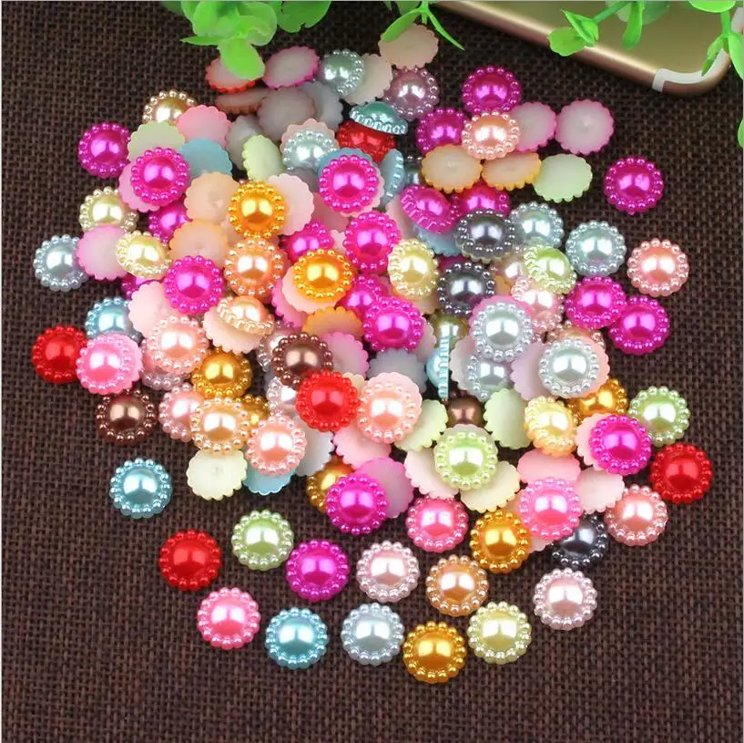100pcs mix Color ABS Pearl Beads for Jewelry Making FlatBack Sunflower fits Phone Decoration DIY Handmade Findings Z270
100pcs mix Color ABS Pearl Beads for Jewelry Making FlatBack Sunflower fits Phone Decoration DIY Handmade Findings Z270