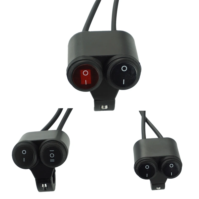 Universal Waterproof 7/8" Handlebar Motorcycle Double Control Switch For Headlight Hazard Brake Fog Light without Indicator
Universal Waterproof 7/8" Handlebar Motorcycle Double Control Switch For Headlight Hazard Brake Fog Light without Indicator