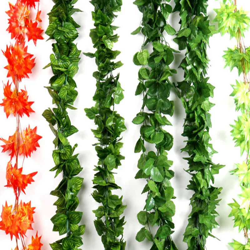 1bag Artificial Plants Trailing Ivy Vine Leaf Garland Plants Foliage Leaf Flowers Hanging Grape Maple Leaf Garland Fake Foliage
1bag Artificial Plants Trailing Ivy Vine Leaf Garland Plants Foliage Leaf Flowers Hanging Grape Maple Leaf Garland Fake Foliage