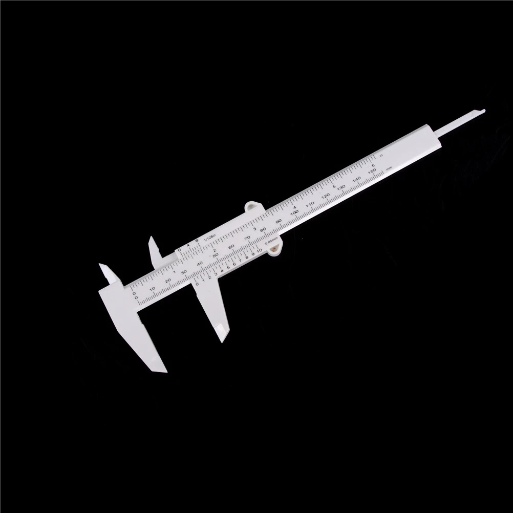 1 Piece Gray 150 mm Mini Plastic Sliding Vernier Caliper Gauge Measure Tool Ruler
1 Piece Gray 150 mm Mini Plastic Sliding Vernier Caliper Gauge Measure Tool Ruler