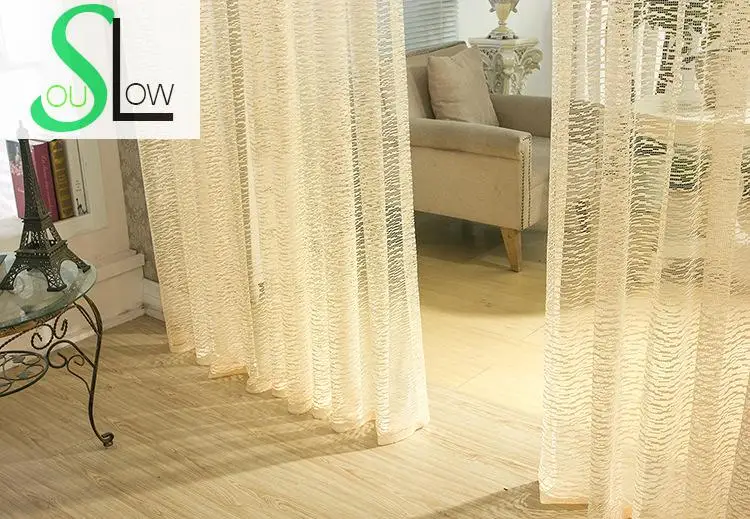 Slow Soul Beige Pure Jacquard Curtains Hollow Ventilation Curtain Europe Tulle For Living Room Cortina Kitchen Bedroom Blinds
Slow Soul Beige Pure Jacquard Curtains Hollow Ventilation Curtain Europe Tulle For Living Room Cortina Kitchen Bedroom Blinds