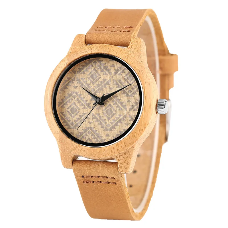 Natural Fashion Women's Quartz-watch Light Hand-made Bamboo Wooden Female Wristwatch New Stylish Lady Size Wood Watch Best Gift
Natural Fashion Women's Quartz-watch Light Hand-made Bamboo Wooden Female Wristwatch New Stylish Lady Size Wood Watch Best Gift