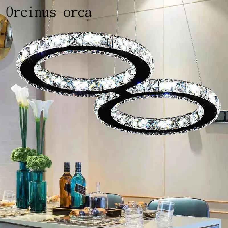 LED crystal lamp creative restaurant chandelier modern minimalist living room bedroom lamp lighting
LED crystal lamp creative restaurant chandelier modern minimalist living room bedroom lamp lighting
