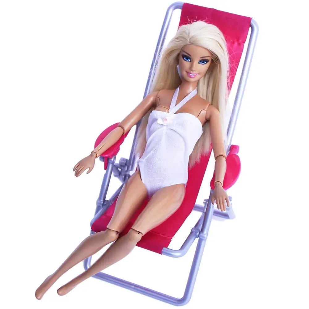 Dolls miniature dollhouse American Babie furniture rose red folding chair Baby toys accessories gift for children Q11
Dolls miniature dollhouse American Babie furniture rose red folding chair Baby toys accessories gift for children Q11