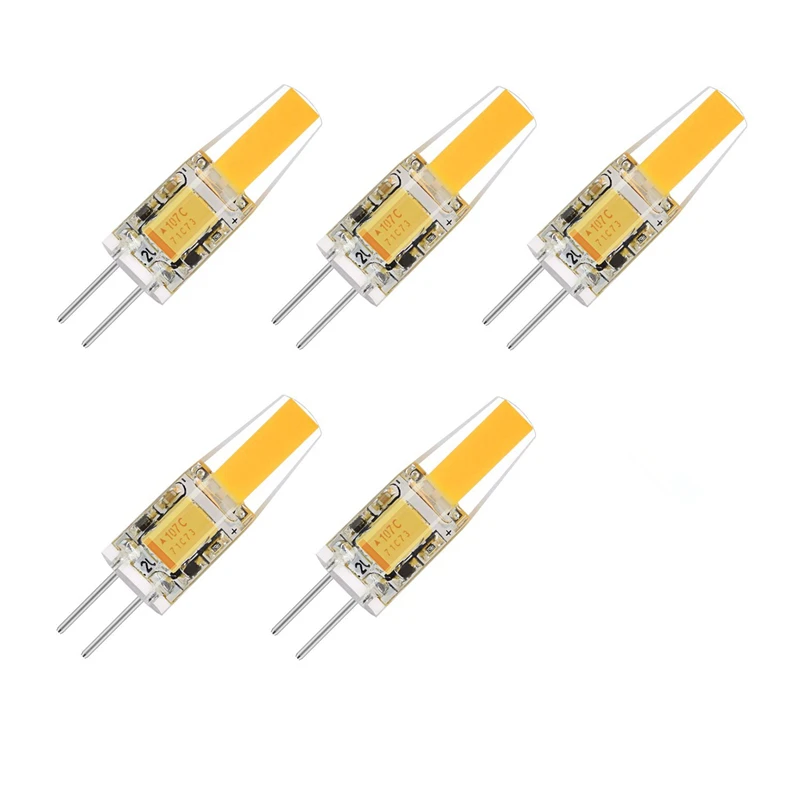 2 Watt G4 LED Bi-Pin base COB 12V Light Bulb Warm White 3000K Cool White 6000K Waterproof Halogen G4 20W led Bulb Replacement
2 Watt G4 LED Bi-Pin base COB 12V Light Bulb Warm White 3000K Cool White 6000K Waterproof Halogen G4 20W led Bulb Replacement