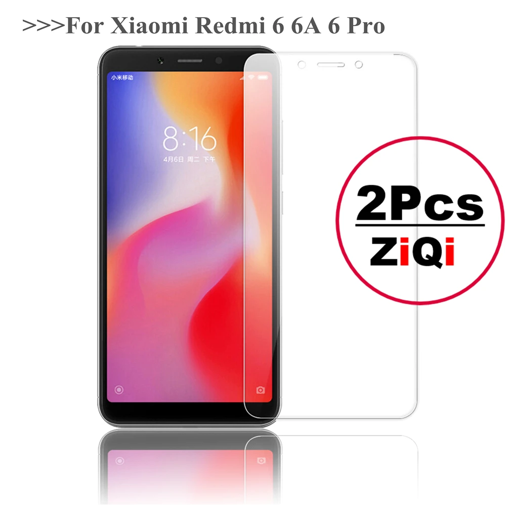 Стекло для Xiaomi Redmi 6A 6 Pro закаленное стекло Xiomi Защита экрана Redmi6A 0 26 мм пленка |