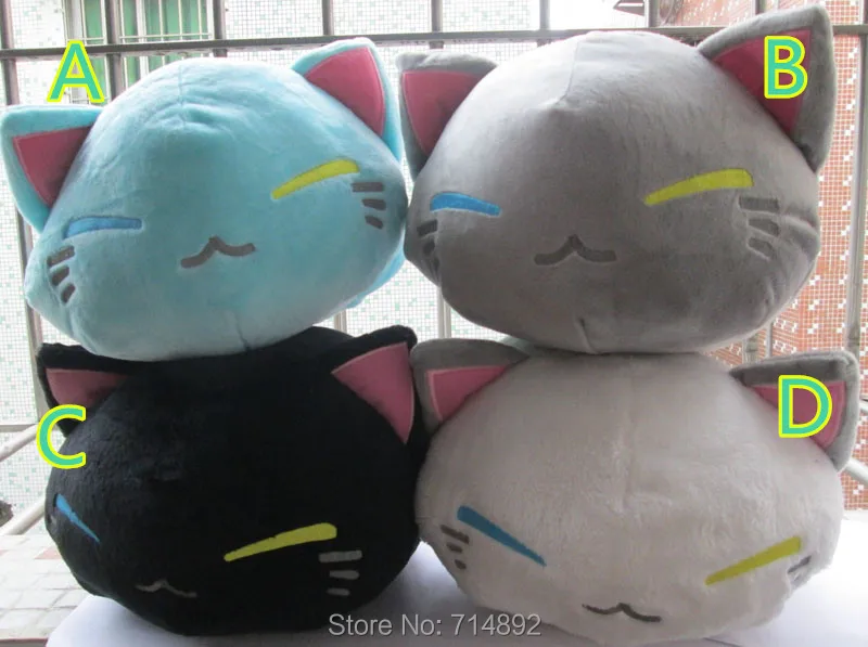 28 см Новинка! Спящая кошка, плюшевая игрушка, Nemuneko, кошка, Спящая, плюшевая кукла, милая мультяшная мягкая подушка для подарка, бесплатная дос... 
28 см Новинка! Спящая кошка, плюшевая игрушка, Nemuneko, кошка, Спящая, плюшевая кукла, милая мультяшная мягкая подушка для подарка, бесплатная дос...