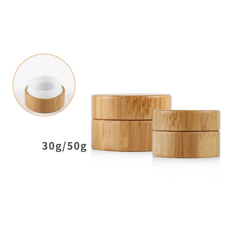 300pcs 5/10/30/50g High Qualtiy Bamboo Bottle Cream Jar Nail Art Mask Cream Refillable Empty Cosmetic Makeup Container Bottle
300pcs 5/10/30/50g High Qualtiy Bamboo Bottle Cream Jar Nail Art Mask Cream Refillable Empty Cosmetic Makeup Container Bottle