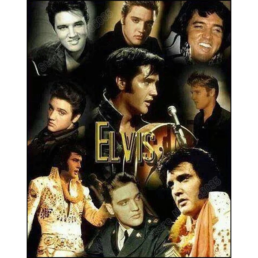 5D DIY алмазная живопись Elvis Presley, полная квадратная/круглая вышивка, вышивка крестиком стразы, мозаичные картины, искусство
5D DIY алмазная живопись Elvis Presley, полная квадратная/круглая вышивка, вышивка крестиком стразы, мозаичные картины, искусство