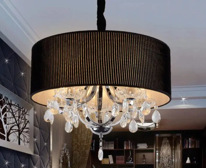 Crystal round warm cloth pendant lights Bedroom restaurant living room lamps hotel decorations lighting lamps ZA
Crystal round warm cloth pendant lights Bedroom restaurant living room lamps hotel decorations lighting lamps ZA