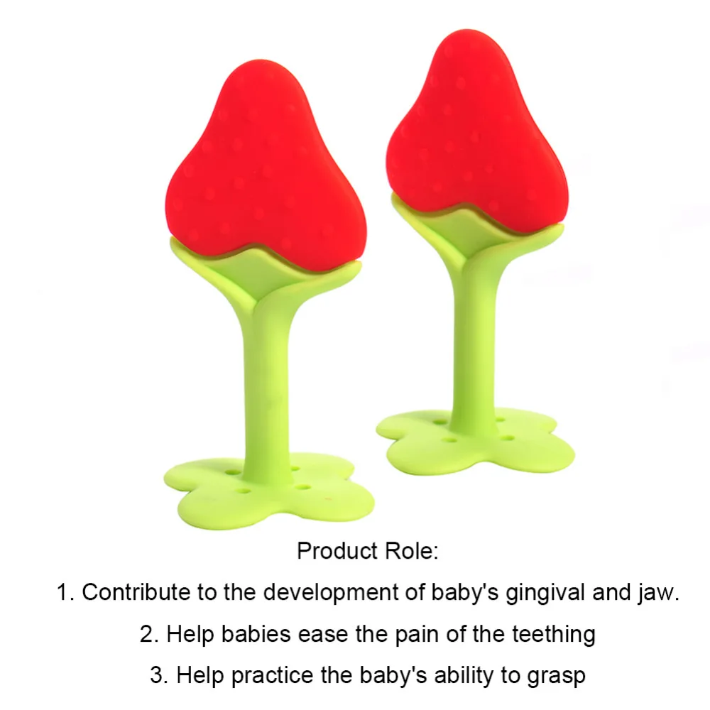 Colorful Baby Teethers Fruit Shape Baby Teething Toys Food Grade Silicone Teether Baby Dental Care Strengthening Tooth Training
Colorful Baby Teethers Fruit Shape Baby Teething Toys Food Grade Silicone Teether Baby Dental Care Strengthening Tooth Training