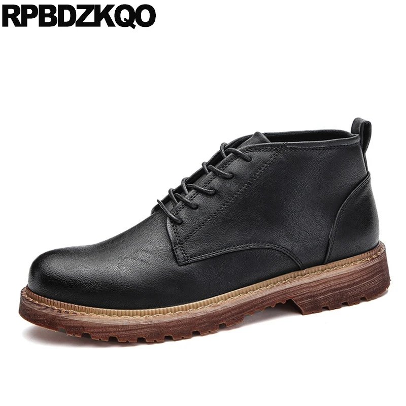 Army Lace Up Waterproof Black Retro Designer Military Booties Ankle Fashion British Style Autumn Men Fall Combat Boots Shoes
Army Lace Up Waterproof Black Retro Designer Military Booties Ankle Fashion British Style Autumn Men Fall Combat Boots Shoes