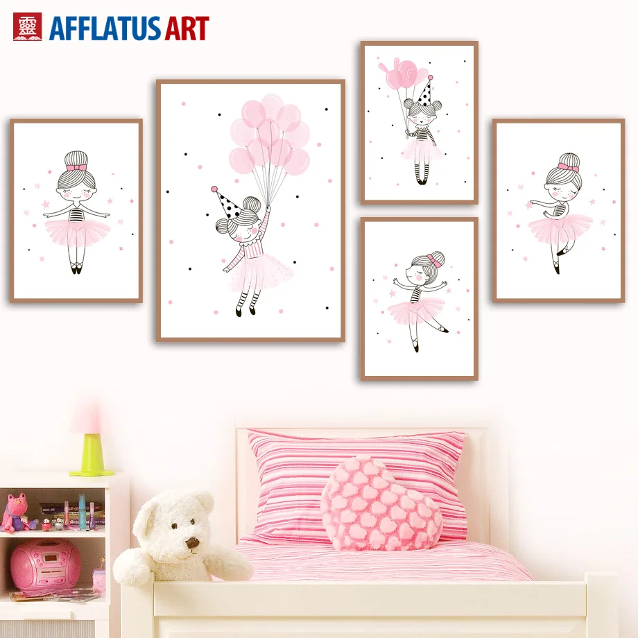 Pink Dancing Girl Balloon Star Dream Quotes Nordic Posters And Prints Wall Art Canvas Painting Wall Pictures For Kids Room Decor
Pink Dancing Girl Balloon Star Dream Quotes Nordic Posters And Prints Wall Art Canvas Painting Wall Pictures For Kids Room Decor