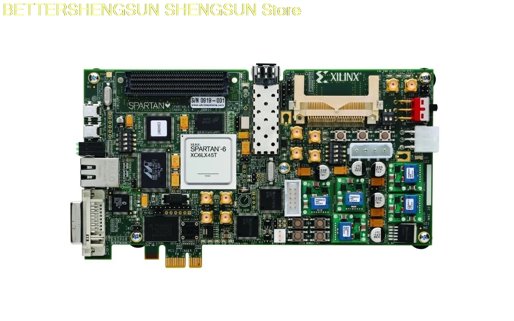 XILINX FPGA Development Board Spartan-6 Original EK-S6-SP605-G PCIe GTP FMC SMA
XILINX FPGA Development Board Spartan-6 Original EK-S6-SP605-G PCIe GTP FMC SMA