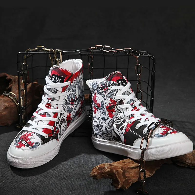 IDX Never lose original fashion comfortable chinese culture graffiti workshoes man
IDX Never lose original fashion comfortable chinese culture graffiti workshoes man