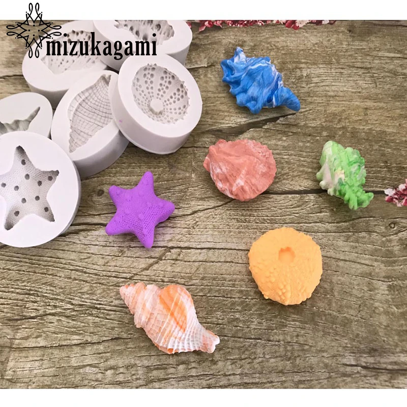 1pcs UV Resin Liquid Silicone Mold Starfish/Shell/Conch Resin Molds For DIY Pendant Charms Making Jewelry Finding Accessories 
1pcs UV Resin Liquid Silicone Mold Starfish/Shell/Conch Resin Molds For DIY Pendant Charms Making Jewelry Finding Accessories