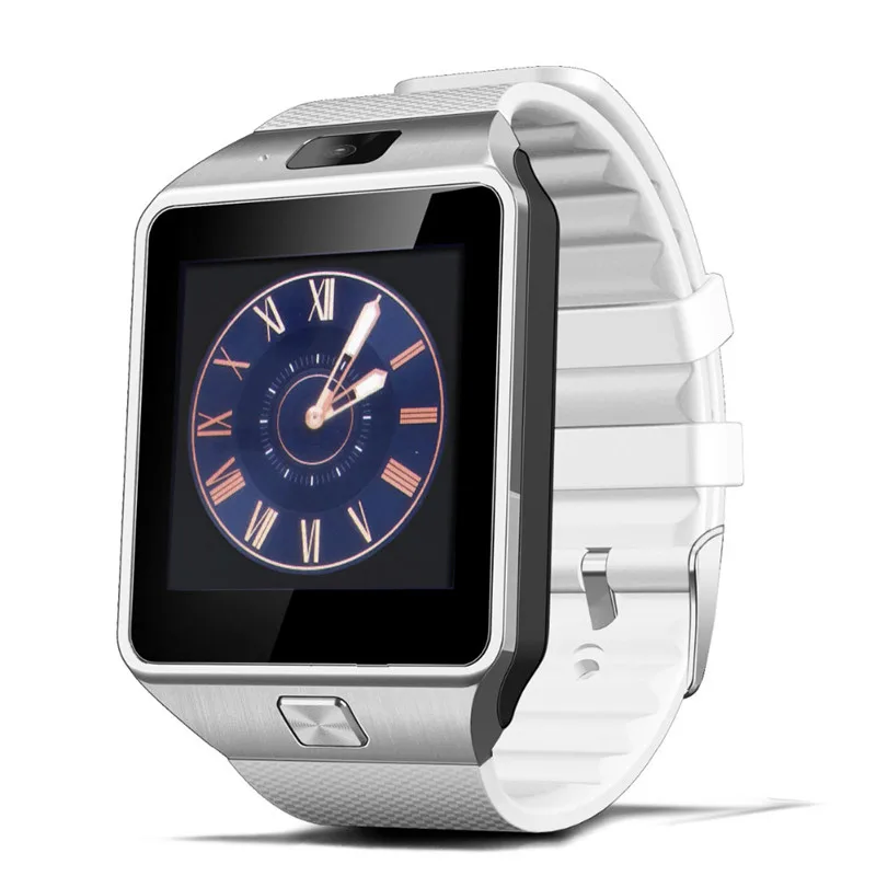 Умные часы DZ09 с поддержкой Bluetooth наручные для телефона 2G SIM TF карта Iphone Samsung