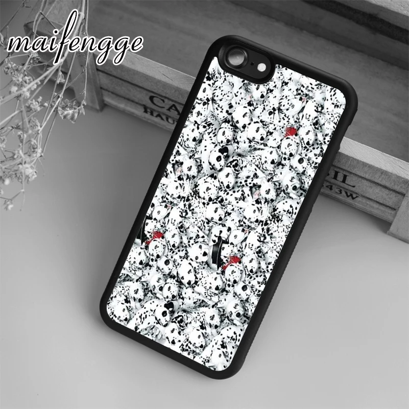 Фото Maifengge 101 полкадные далматинцы чехол для iPhone 5 6 6s 7 8 plus X XR XS max 11 12 Pro Samsung Galaxy S7edge S8 S9
