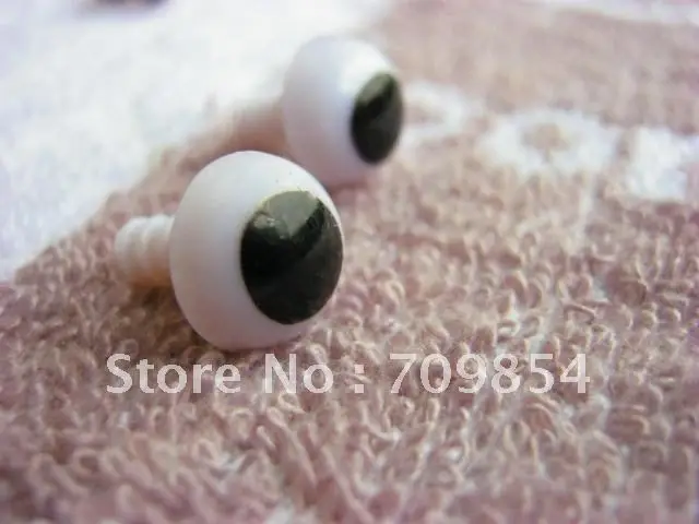 free shipping!!! 500pcs/lot 12mm white animal round PLASTIC eyes PLUSH BEAR with stem
free shipping!!! 500pcs/lot 12mm white animal round PLASTIC eyes PLUSH BEAR with stem