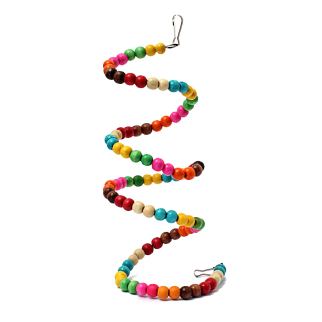New Funny Rainbow Bead 100CM Swing Parrot Bird Ladder Wooden Pet Toy Pet Accessories
New Funny Rainbow Bead 100CM Swing Parrot Bird Ladder Wooden Pet Toy Pet Accessories