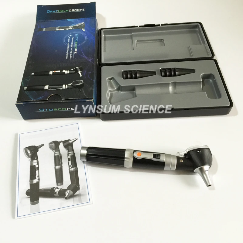 New Professional ENT Diagnostic Wide Field Ear Care Fiber Optical Medical Otoscope with Inflation Bulb
New Professional ENT Diagnostic Wide Field Ear Care Fiber Optical Medical Otoscope with Inflation Bulb