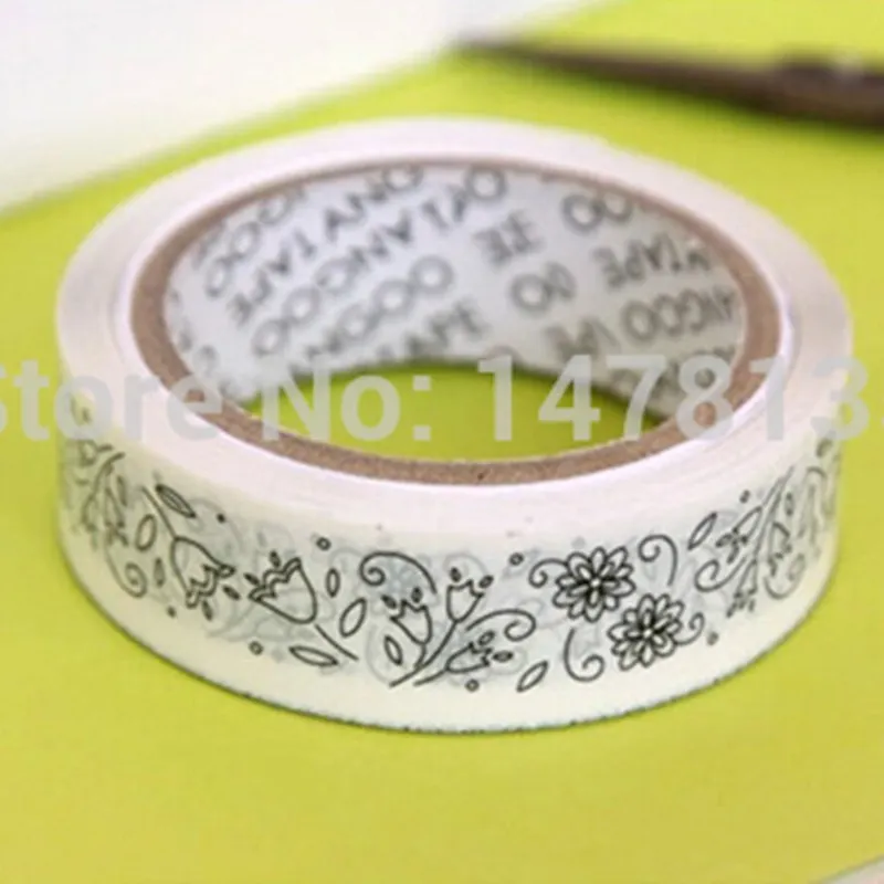 NEW1.5cm*10m Fresh Creative Black and white DIY cartoon Decorative strip tape 10pcs stationery tapes adhesive tape
NEW1.5cm*10m Fresh Creative Black and white DIY cartoon Decorative strip tape 10pcs stationery tapes adhesive tape