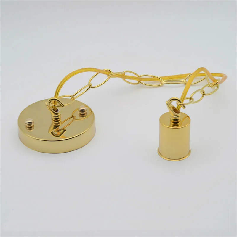 E27/E26 Ceiling Rose Chain Pendant Lamp Copper Holder Light Hanging Socket Fitting 110V-220V Lamp Bases
E27/E26 Ceiling Rose Chain Pendant Lamp Copper Holder Light Hanging Socket Fitting 110V-220V Lamp Bases