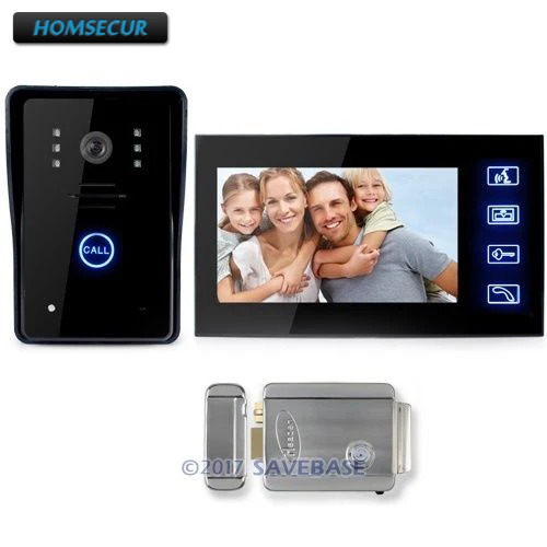HOMSECUR 7" Color LCD Touch Key Video Door Phone DoorBell Intercom System Electronic Lock UK/DE/EU/US/AU Domestic Delivery
HOMSECUR 7" Color LCD Touch Key Video Door Phone DoorBell Intercom System Electronic Lock UK/DE/EU/US/AU Domestic Delivery
