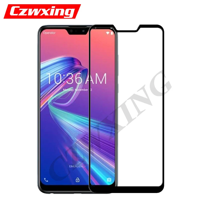 Asus Zenfone Max M2 ZB633KL Glass Screen Protector Full Cover Tempered For ZB ZB633 633 633KL KL 6.0 | Мобильные телефоны и