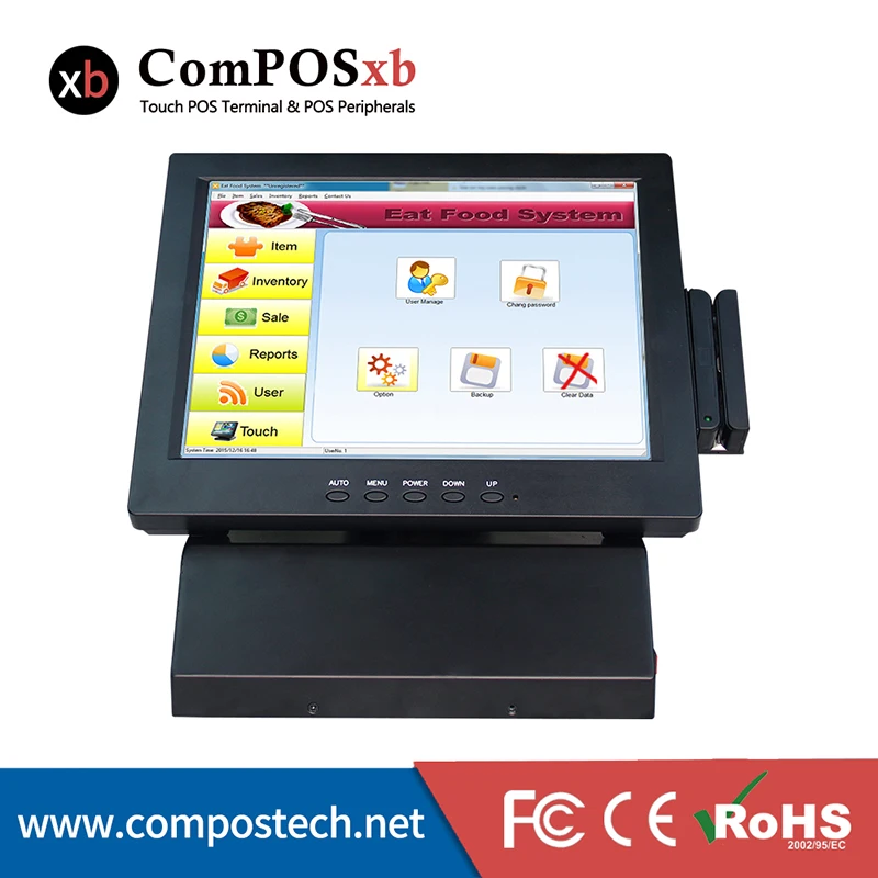 Free Shipping New 12 Inch Touch Screen POS Terminal All In One Touch POS Systems For Department Stores Restaurant
Free Shipping New 12 Inch Touch Screen POS Terminal All In One Touch POS Systems For Department Stores Restaurant