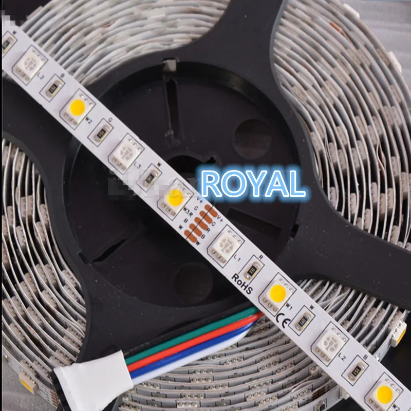 Non-waterproof RGBW RGB + (Warm/Cold White) 300 LEDs 60led/M SMD 5050 LED Strip DC12V 5M 16.5ft
Non-waterproof RGBW RGB + (Warm/Cold White) 300 LEDs 60led/M SMD 5050 LED Strip DC12V 5M 16.5ft