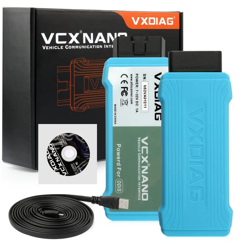 Профессиональный инструмент диагностики автомобиля WI-FI USB версии vxdiag VCX Nano ODIS 4.0.0