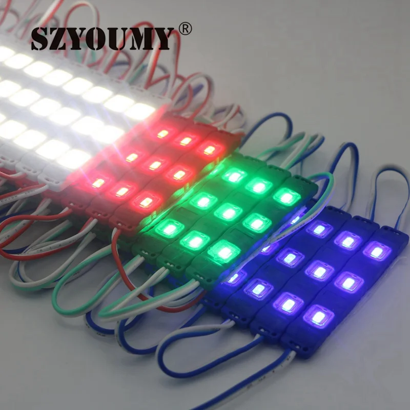 SZYOUMY SMD 5630 3leds Injection Led Module With Lens DC12V Waterproof Channel Letters LED Sign,Shop Banner 2000PCS
SZYOUMY SMD 5630 3leds Injection Led Module With Lens DC12V Waterproof Channel Letters LED Sign,Shop Banner 2000PCS
