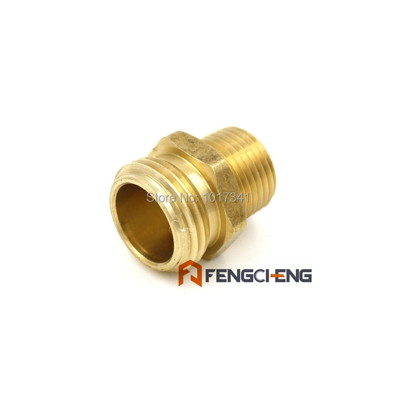 3/4 "мужской американский Садовый шланг с резьбой x 1/2" Мужской NPT латунный