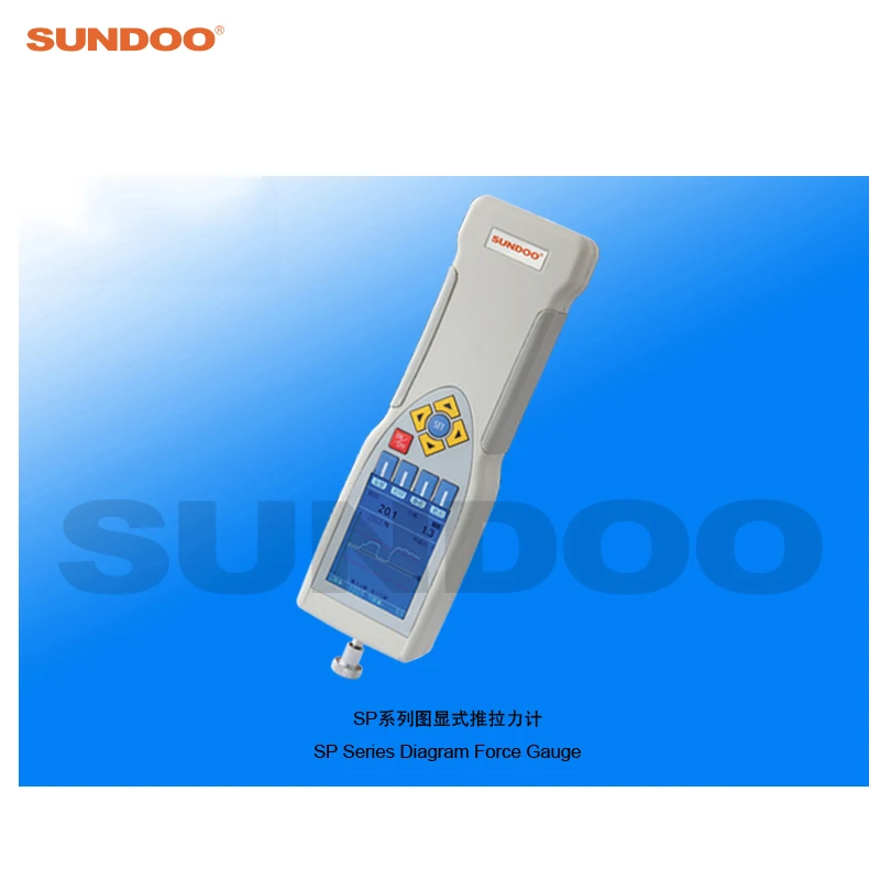 10N High Accuracy Diagram Push Pull Force Gauge Sundoo SP-10