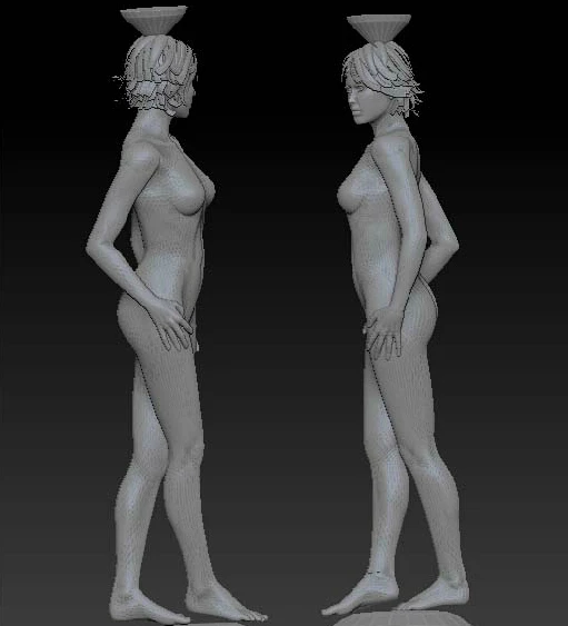 3D stl carved figure sculpture 3d model for cnc machine in STL file format Nude women 3
3D stl carved figure sculpture 3d model for cnc machine in STL file format Nude women 3