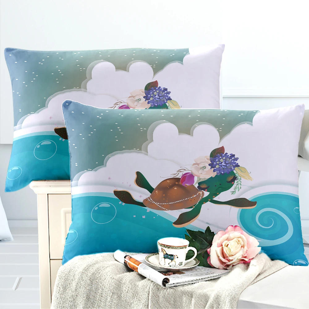 Green Turtle Bedding Set Colorful Floral Print Duvet Cover Set Kids Cartoon Bed Cover Ocean Wave Print Bedclothes Home Decor D40
Green Turtle Bedding Set Colorful Floral Print Duvet Cover Set Kids Cartoon Bed Cover Ocean Wave Print Bedclothes Home Decor D40