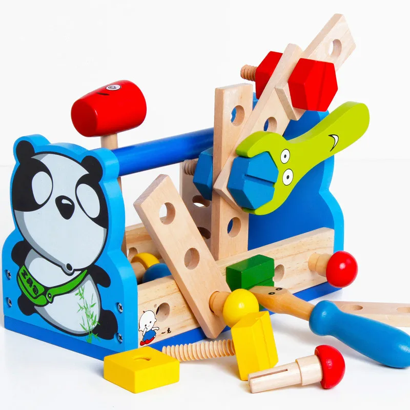 Montessori Kids Toy Wood Pretend Panda Tool Fix Repair Maintainance Learning Educational Preschool Training Brinquedos Juguets
Montessori Kids Toy Wood Pretend Panda Tool Fix Repair Maintainance Learning Educational Preschool Training Brinquedos Juguets