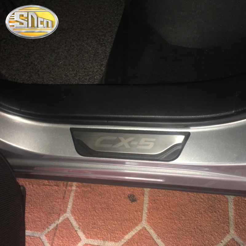 4PCS High-quality Stainless Steel Welcome Pedal Car Scuff Plate Pedal Trim Threshold Door Sill For Mazda CX-5 CX5 2012 - 2016
4PCS High-quality Stainless Steel Welcome Pedal Car Scuff Plate Pedal Trim Threshold Door Sill For Mazda CX-5 CX5 2012 - 2016