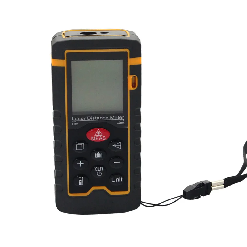 High Precision Laser Rangefinder 100m Laser Distance Meter HT-100 Portable Digital Laser Range Finder Measure Area/Volume Tool
High Precision Laser Rangefinder 100m Laser Distance Meter HT-100 Portable Digital Laser Range Finder Measure Area/Volume Tool