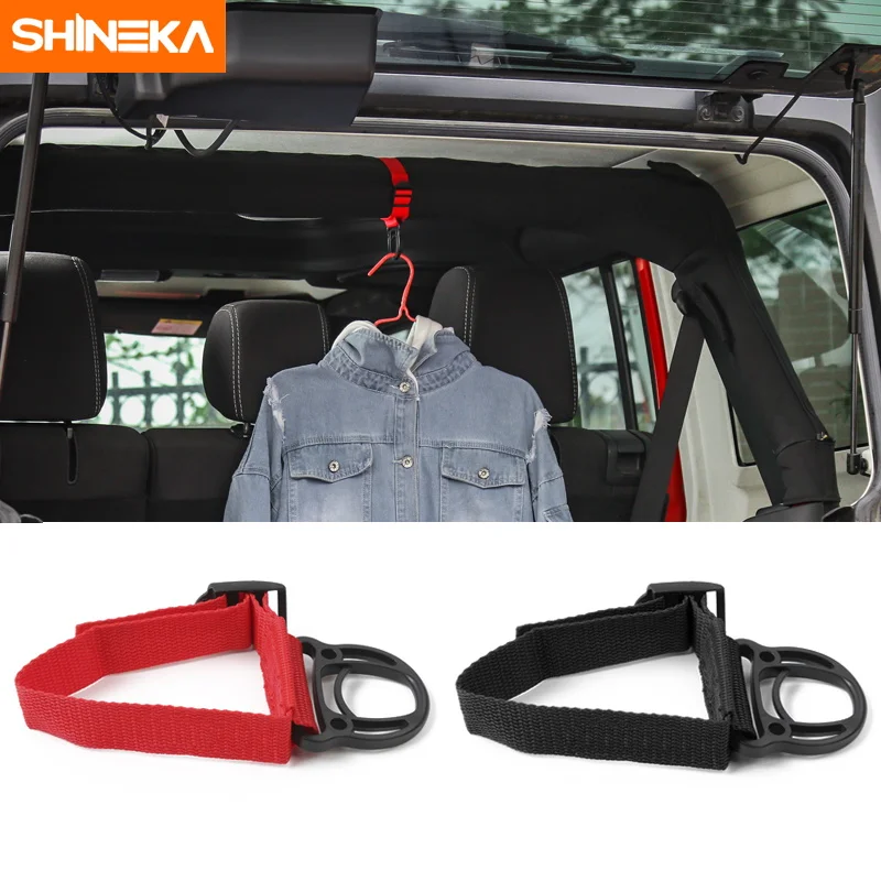 SHINEKA Car Styling Coat Hook Hallstand Clothes Trees Rack Clothing Hat coat stand For Jeep Wrangler TJ JK JL Car Accessories
SHINEKA Car Styling Coat Hook Hallstand Clothes Trees Rack Clothing Hat coat stand For Jeep Wrangler TJ JK JL Car Accessories
