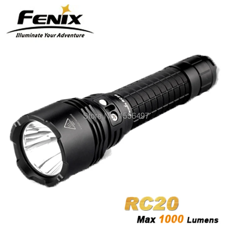2015 Fenix RC20 Tactical Flashlight 290Meter Cree XM-L2(U2) LED 1000 Lms 5Mode Waterproof Portable Torch+Fenix 2600Mah Battery | Лампы и