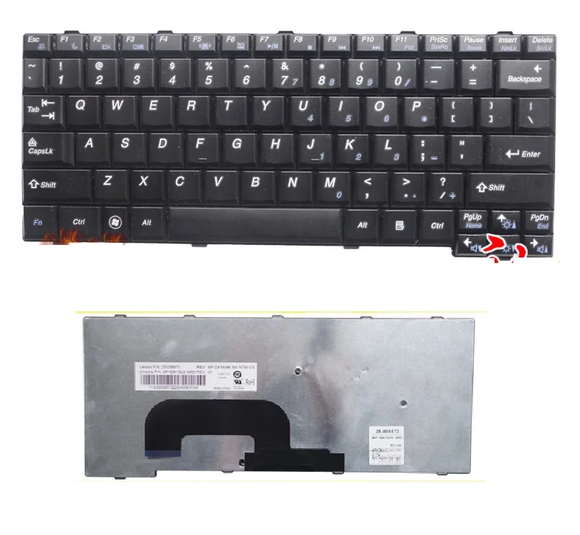 SSEA NEW US Keyboard black for LENOVO Ideapad S12 K23 K26 N7W series Laptop Keyboard Wholesale
SSEA NEW US Keyboard black for LENOVO Ideapad S12 K23 K26 N7W series Laptop Keyboard Wholesale