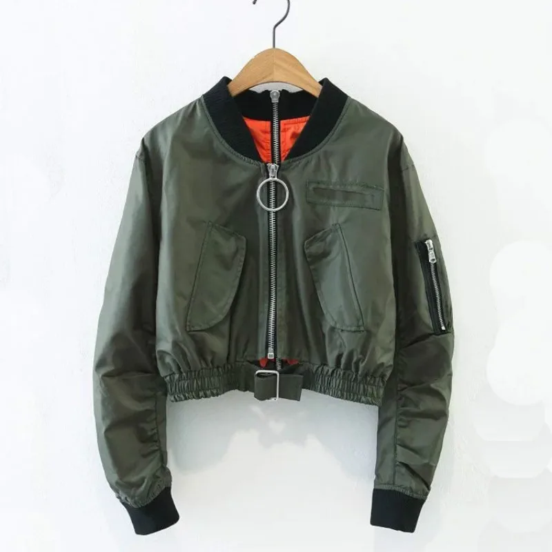 Женская куртка-бомбер, бейсбольная куртка в Корейском стиле, весна-осень, ZL243
Женская куртка-бомбер, бейсбольная куртка в Корейском стиле, весна-осень, ZL243