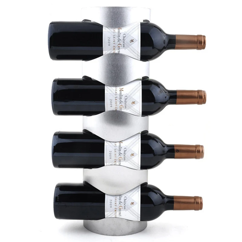 Stainless Steel Creative Wine Rack Holders Practical Wine Stand Storage Organizer Home Wall Grape Wine Bottle Display Stand Rack
Stainless Steel Creative Wine Rack Holders Practical Wine Stand Storage Organizer Home Wall Grape Wine Bottle Display Stand Rack