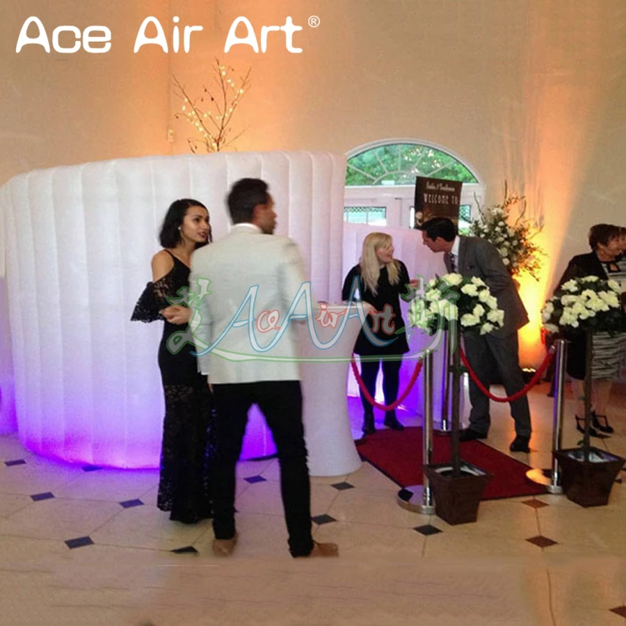 Free shipoping to door curved inflatable photo booth,inflatable Spiral trade show kiosk party wall tent with led lights
Free shipoping to door curved inflatable photo booth,inflatable Spiral trade show kiosk party wall tent with led lights