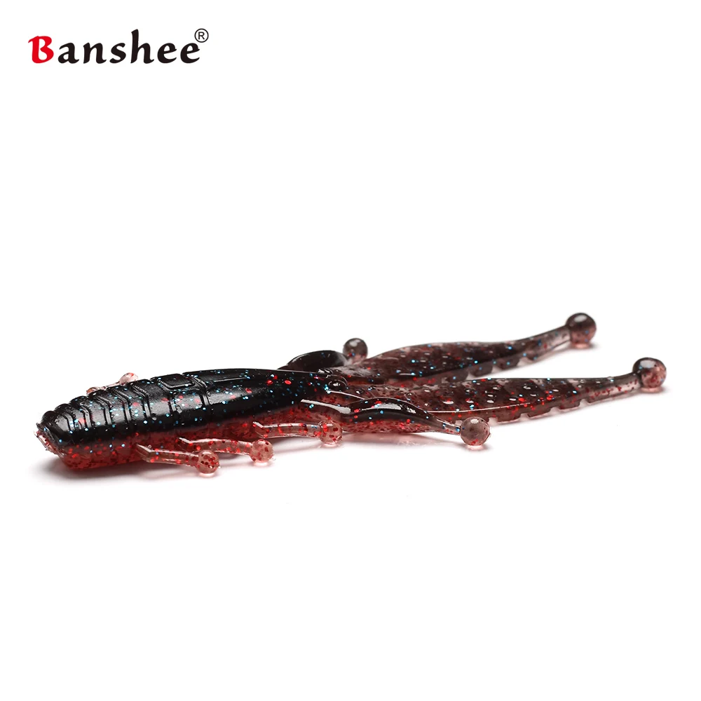 Banshee 8 шт./лот мягкие приманки легкая приманка 90 мм 5 9 г воблер Тонущая рыболовная