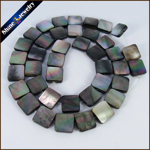 Wholesale 10x10x2 mm Natural Hand Grind Black Lip Shell Flat Square Loose Beads Strand 15" (40 PCS Beads) For Jewelry Making
Wholesale 10x10x2 mm Natural Hand Grind Black Lip Shell Flat Square Loose Beads Strand 15" (40 PCS Beads) For Jewelry Making