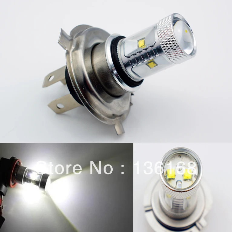 

H4 30w Canbus CREE Chips LED Warm White 4500K Pure White 6000k Fog Light Daytime Running Bulb Lamp